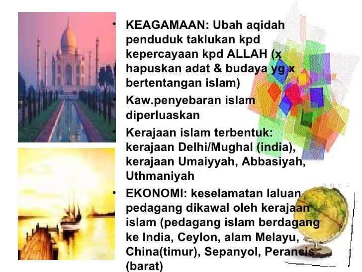 Pembentukan Kerajaan Islam & Sumbangannya