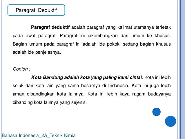 Pembentukan paragraf