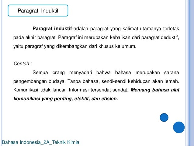 Pembentukan paragraf
