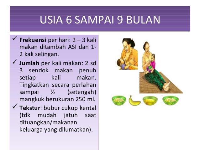 Pemberian makan bayi dan anak (pmba)