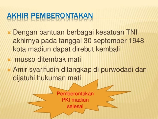 Strategi Nasional Dalam Menghadapi Peristiwa Madiun/PKI ...