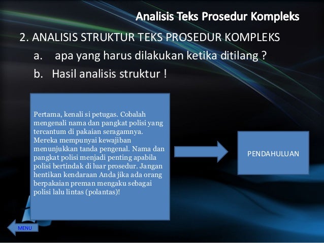 Analisis Teks Prosedur Oleh Klp 3 Tkj 3