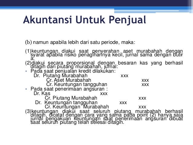 Contoh Soal Murabahah Sekali