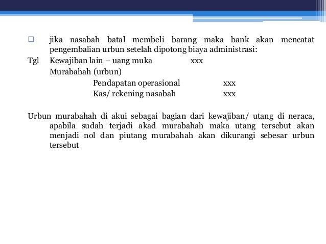 Pembiayaan Murabahah