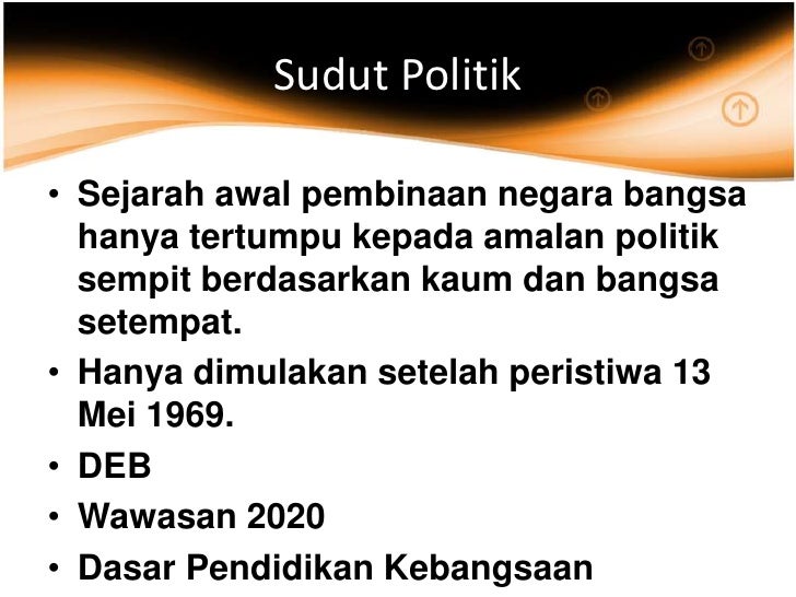 Pembinaan negara bangsa malaysia