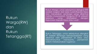 Pembinaan RT dan RW di Kelurahan Taniran.pptx