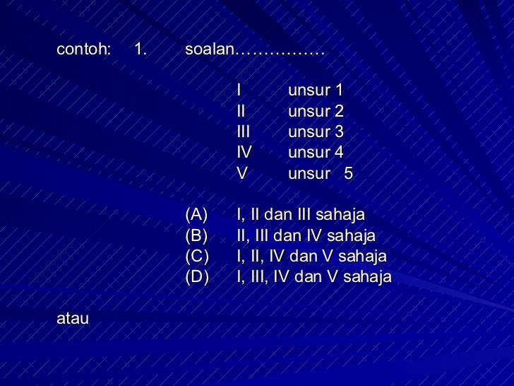 Pembinaan Soalan