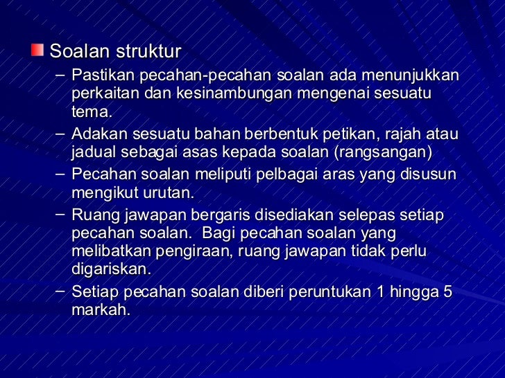Pembinaan Soalan