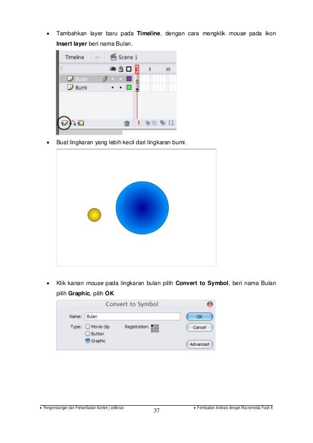 Pembuatan Animasi Modul Pustekkom Pembuatan Animasi Modul Pustekkom