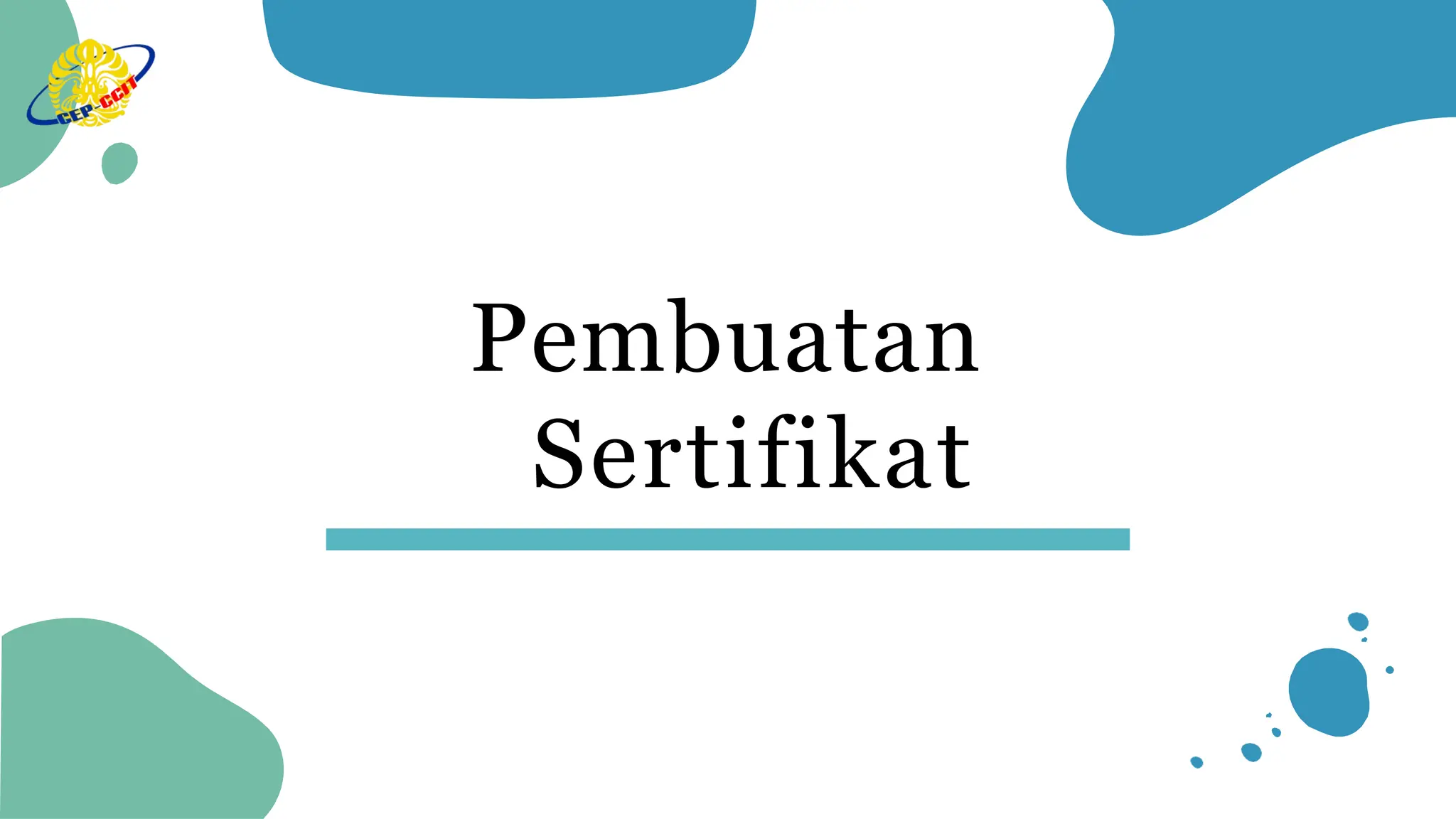 Pembuatan e sertifikat dengan canva pptx