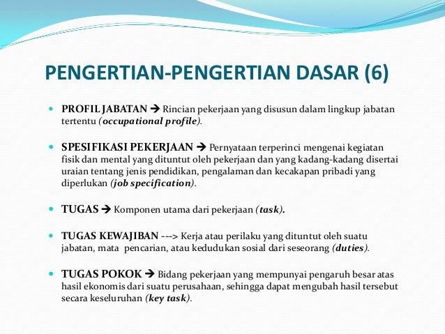 Panduan Membuat Job Description