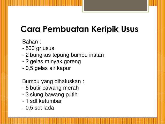 pembuatan keripik usus ayam pembuatan keripik usus ayam