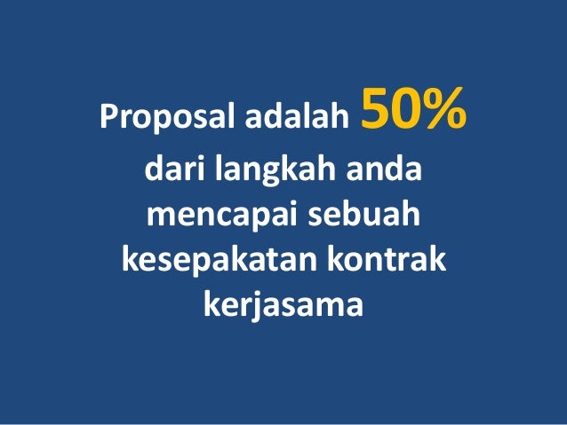 Sponsorship Proposal