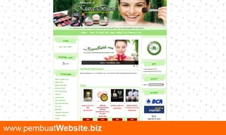 Pembuat website kosmetik