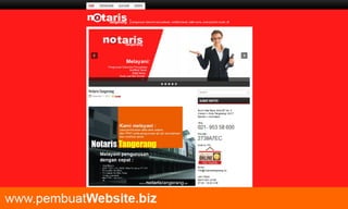 Pembuat website notaris