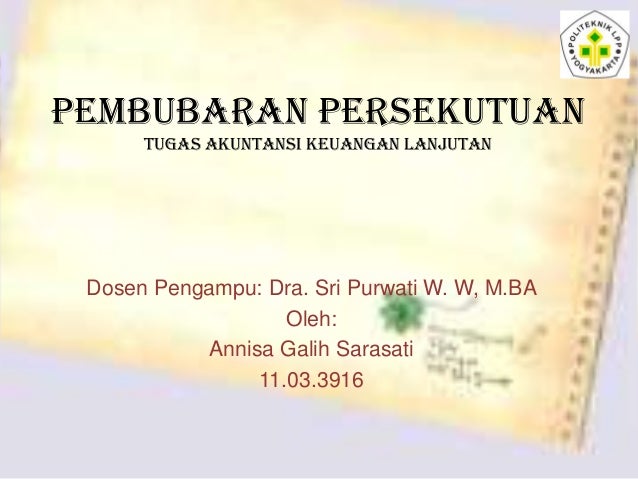 Pembubaran Persekutuan