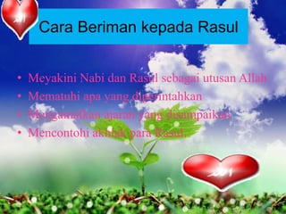 Amer Rasul BERIMAN KEPADA RASUL | PPTX