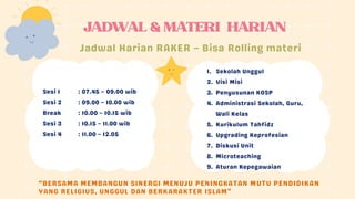 PEMBUKAAN dan ATURAN SD ISLAM RAKER 2024.pptx