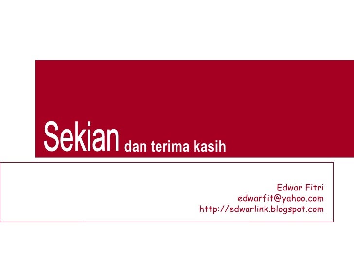 Pembukuan sederhana
