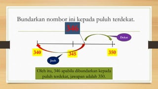Pembundaran tahun 2 | PPTX