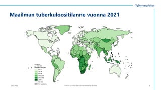Tuberkuloosin terveystarkastukset sote- ja varhaiskasvatusalalla
