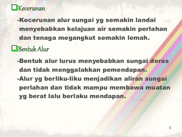 Pemendapan Sungai