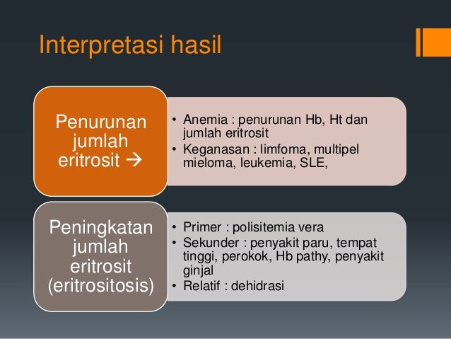Pemeriksaan hematologi