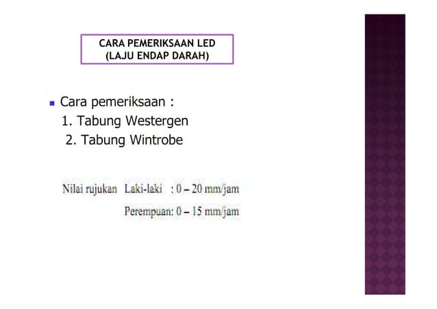 Pemeriksaan hematologi (darah rutin) | PDF