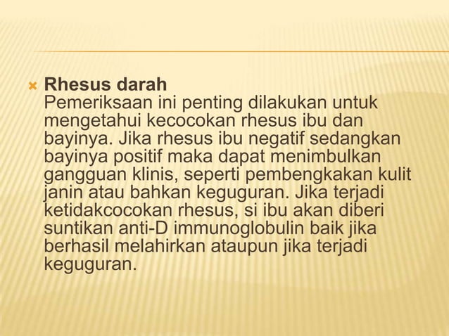 Pemeriksaan penunjang