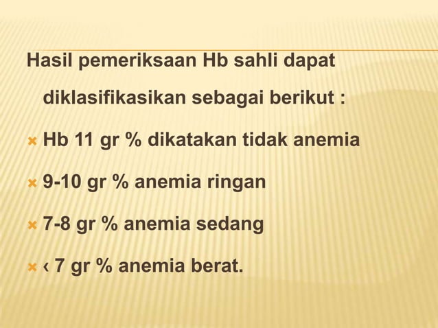 Pemeriksaan penunjang