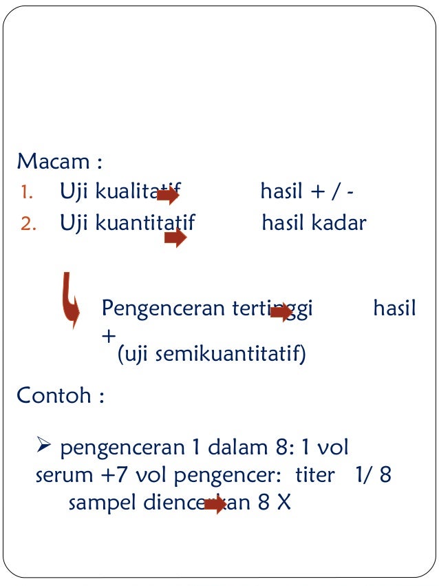 Pemeriksan laboratorium imunologi