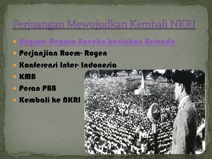 Pemerintahan indonesia dari proklamasi hingga demokrasi