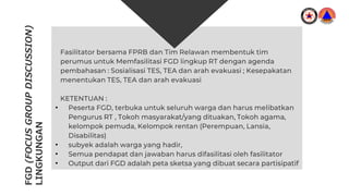 •
•
•
•
FGD
(FOCUS
GROUP
DISCUSSION)
LINGKUNGAN
 