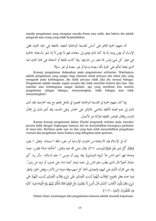 Pemikiran ali ahmad madkur tentang ilmu pengetahuan dalam islam | PDF