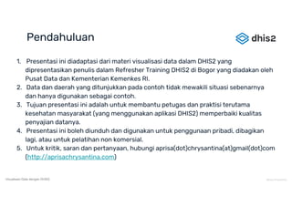 Pemilihan Visualisasi Data Menggunakan DHIS2 | PDF