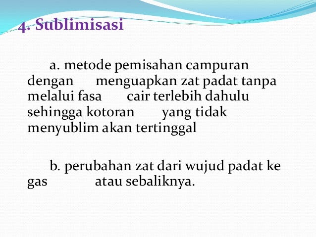 Pemisahan campuran 1