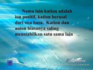 Pemisahan kation iib | PPTX