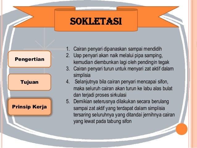 Pemisahan Zat Dalam Organik
