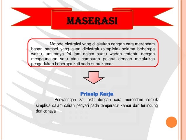 Pemisahan Zat Dalam Organik