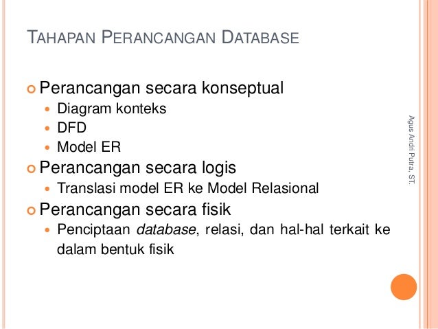 Pemodelan database