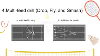4.Multi-feed drill (Drop, Fly, and Smash)
 