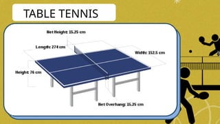 TABLE TENNIS
 