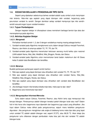 Pemrog dasarsmk x-smt1 | PDF