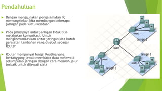 Pemrograman Konsep Routing | PPTX