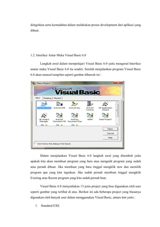 Pemrograman akuntansi visual basic finish | PDF