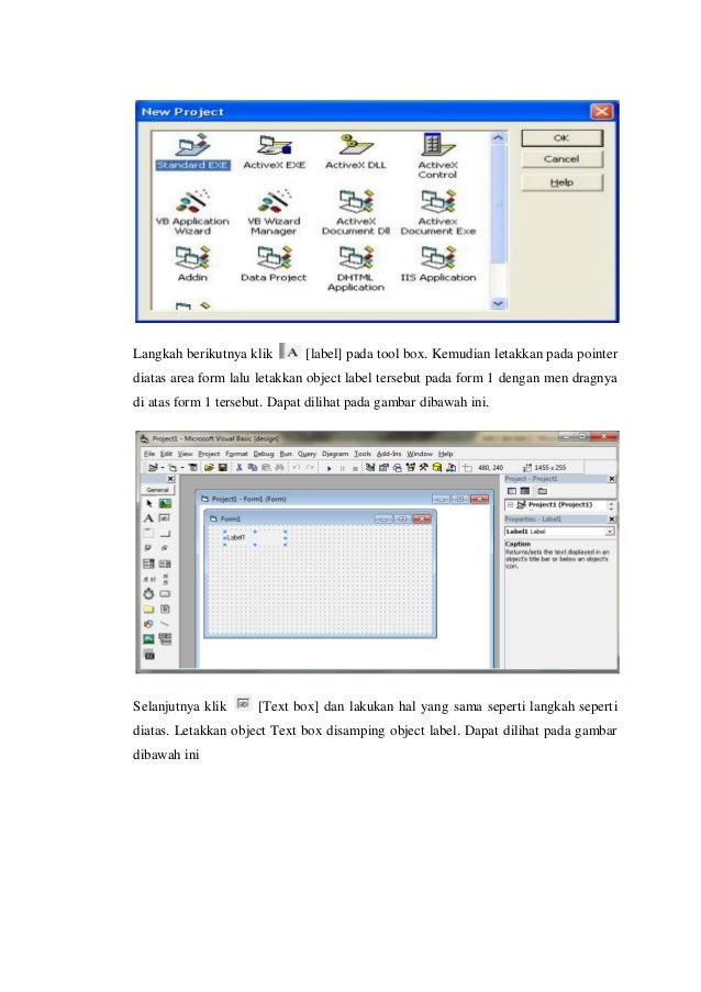 cara membuat program akuntansi dengan visual basic