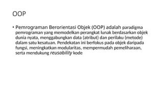 Pemrograman Berorientasi Objek (OOP).pptx