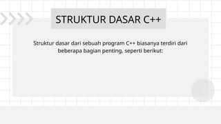 PEMROGRAMAN C++ MENGGUNAKAN DEV C++.pptx