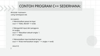 PEMROGRAMAN C++ MENGGUNAKAN DEV C++.pptx