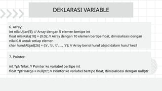 PEMROGRAMAN C++ MENGGUNAKAN DEV C++.pptx